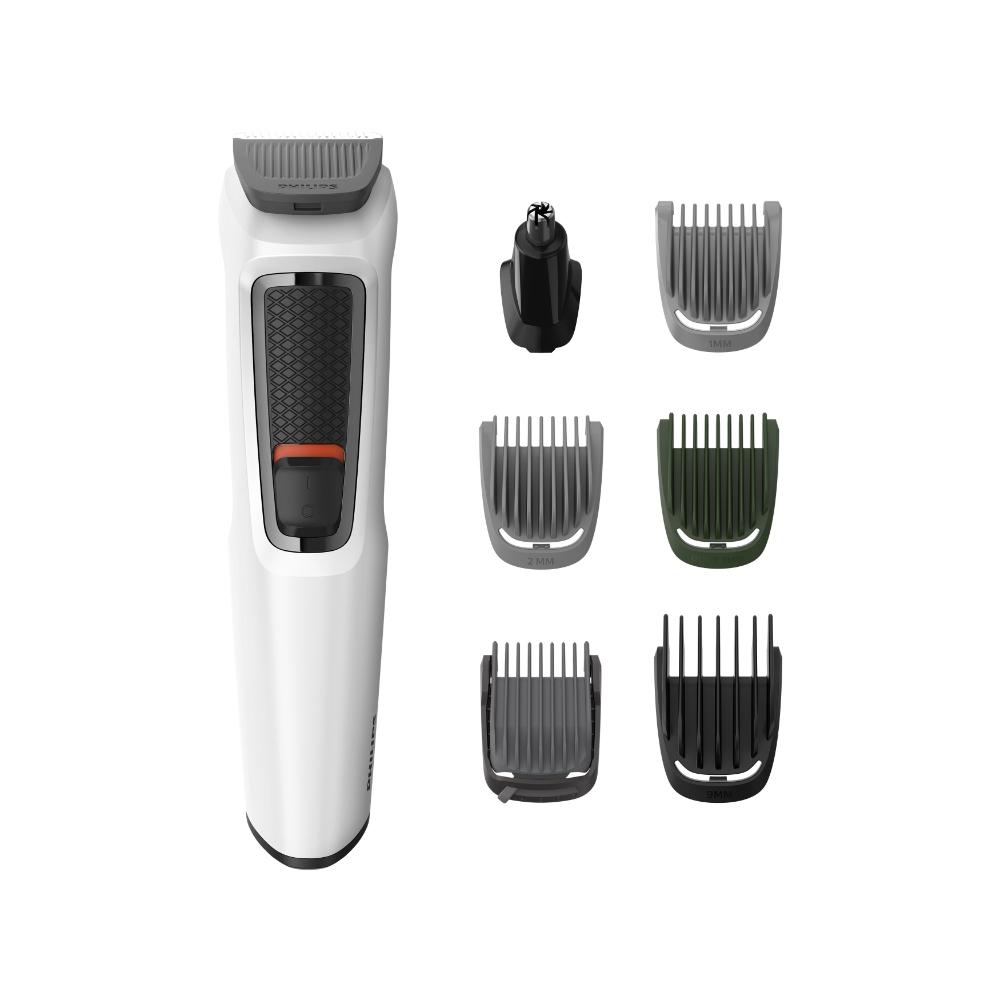 PHILIPS Series 3000 Multigroom, All in one Trimmer for Head and Body 7 in 1 | 60 min Runtime (MG3721/65)