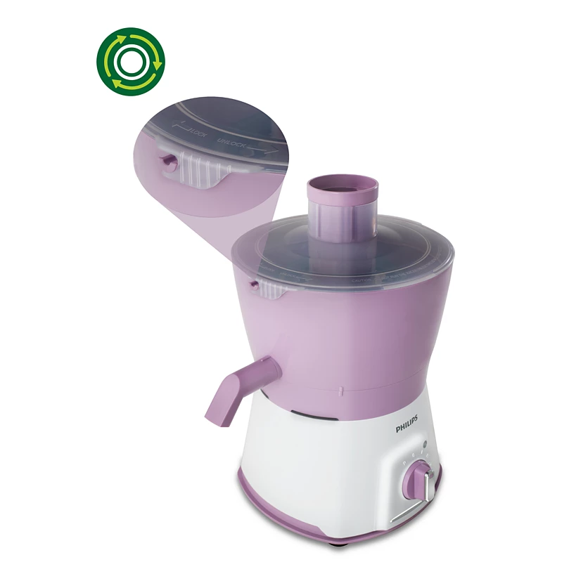 PHILIPS Viva Collection Juicer Mixer Grinder | Turbo Power Motor, Perfect for Daily Grinding, Juices and Mixing (HL7578/00)