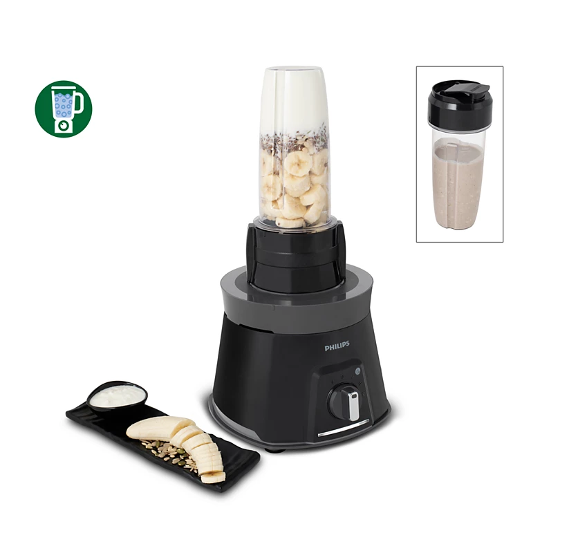 PHILIPS Viva Collection 1.25L Juicer Mixer Grinder | stainless steel, 3-step easy Juicing, 600W turbo motor (HL7580/00)