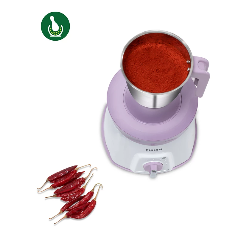 PHILIPS Viva Collection Juicer Mixer Grinder | Turbo Power Motor, Perfect for Daily Grinding, Juices and Mixing (HL7578/00)
