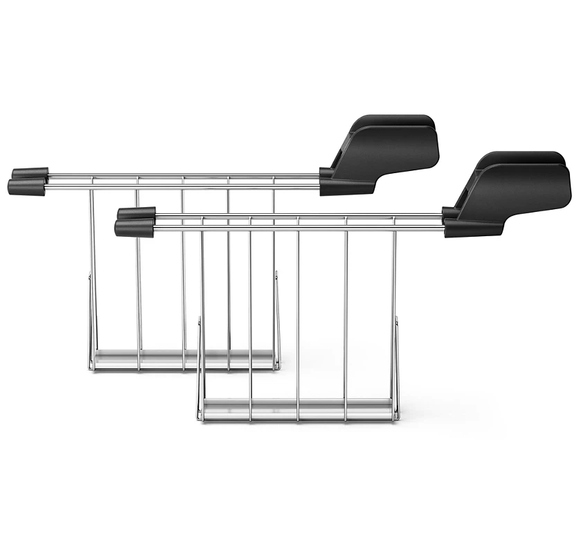 PHILIPS Daily Collection Toaster |8 settings, Integrated bun warming rack, Compact design, Sandwich rack (HD2583/90)