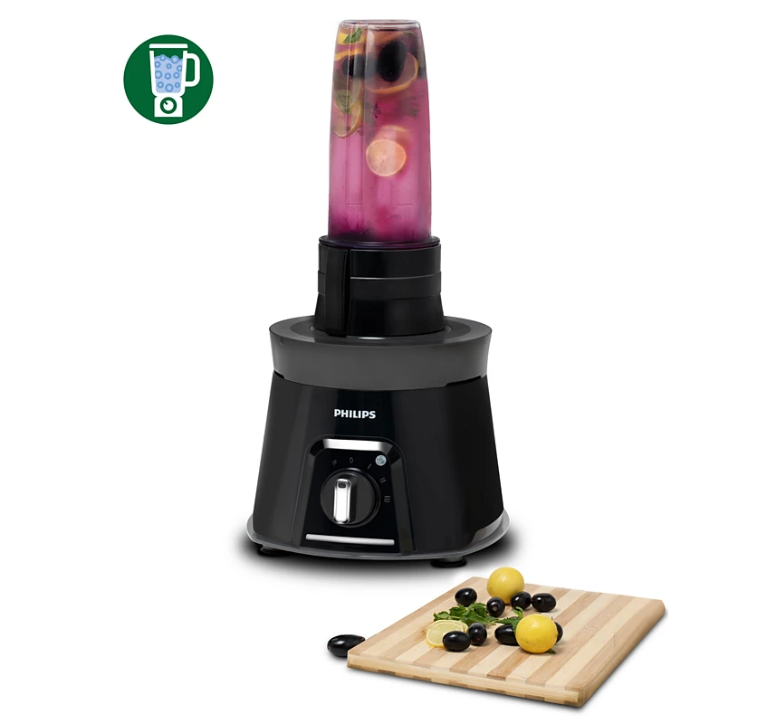 PHILIPS Viva Collection Juicer Mixer Grinder | Turbo power Motor, Drip free Spout, 3-step Blade Technology (HL7579/00)
