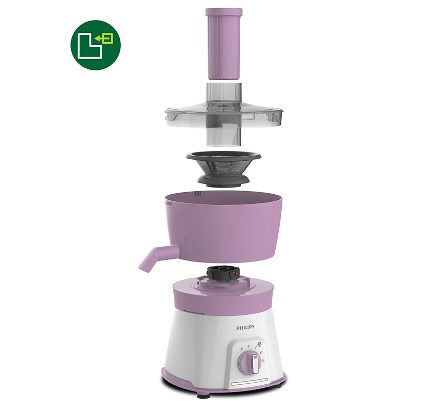 PHILIPS Viva Collection Juicer Mixer Grinder | Turbo Power Motor, Perfect for Daily Grinding, Juices and Mixing (HL7578/00)