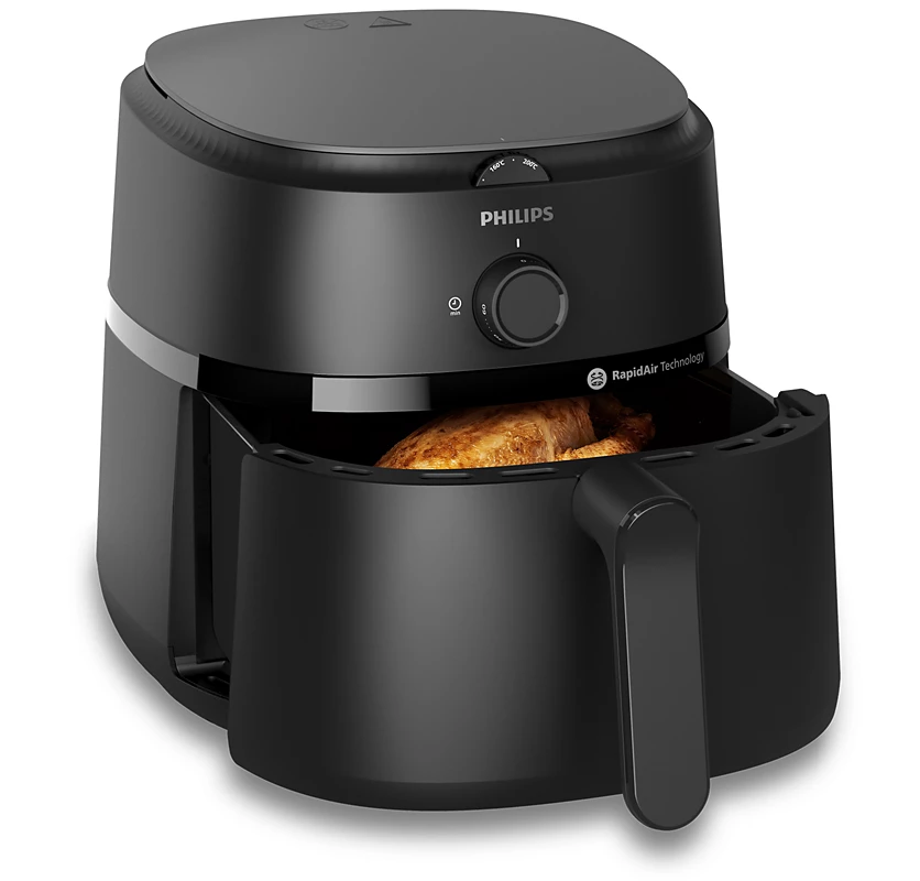 PHILIPS 1000 Series Airfryer 1000 series 6.2L | Adjustable time & temperature, Time and energy saving, Easy to use (NA130/00)