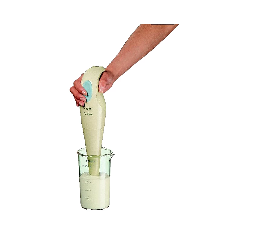 PHILIPS Daily Hand blender | 250 W, Detachable Plastic bar, Dishwasher Safe (HR1350/90)