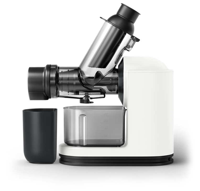 PHILIPS Viva Collection XL Tube Masticating juicer | Quick clean, Easy assembly, Integrated cord storage (HR1887/81)