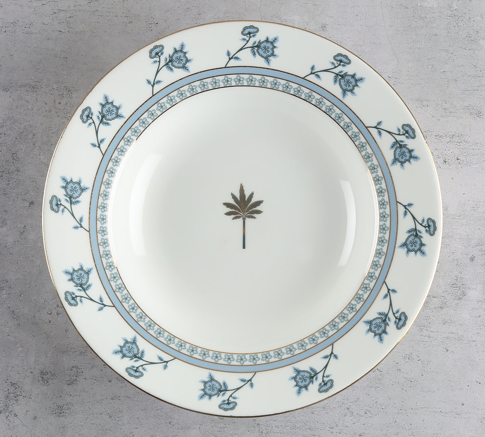 Claycraft India Circus Gardenia Dreams Pasta Plate (Set of 2)