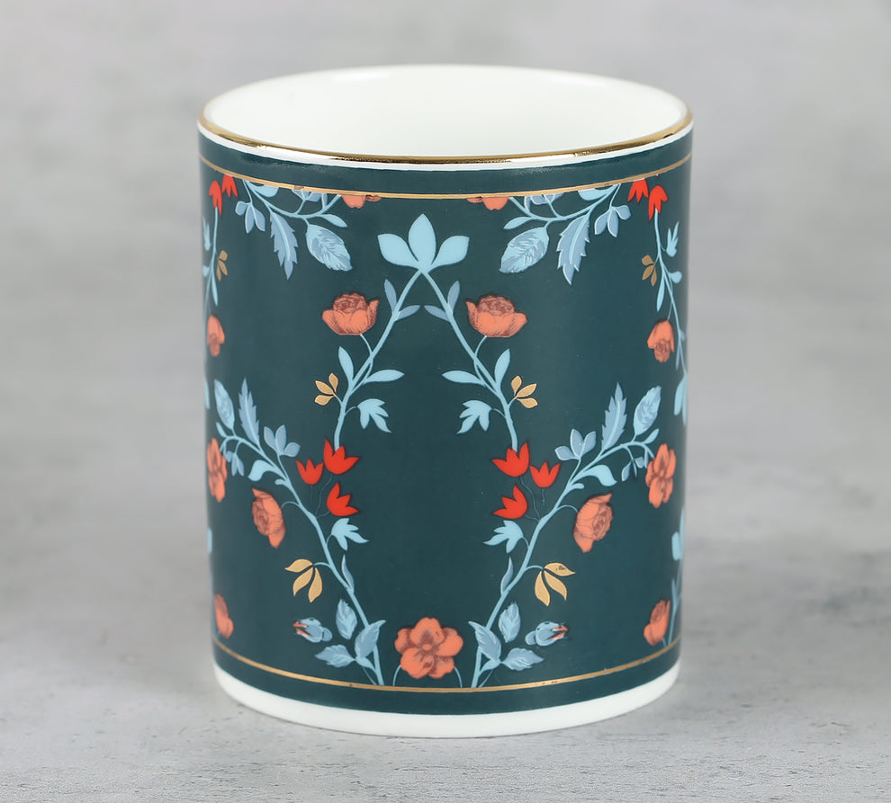 Claycraft India Circus Nature's Bloom Swing Milk Mug Set of 2 (520ml)