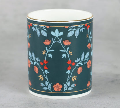 Claycraft India Circus Nature's Bloom Swing Milk Mug Set of 2 (520ml)