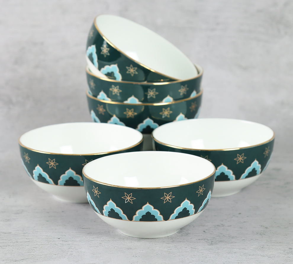 Claycraft India Circus Nature's Bloom Dinner Set (Pack of 20), For Family of 6