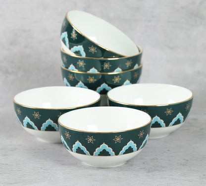 Claycraft India Circus Nature's Bloom Dinner Set (Pack of 20), For Family of 6