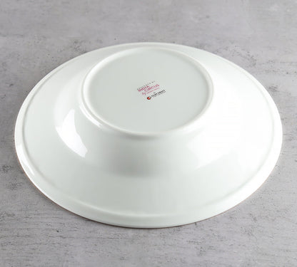 Claycraft India Circus Gardenia Dreams Pasta Plate (Set of 2)