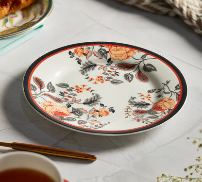 Claycraft India Circus Onyx elegance Dinner Side Plate 7" 1 Piece (18.5 Cm)