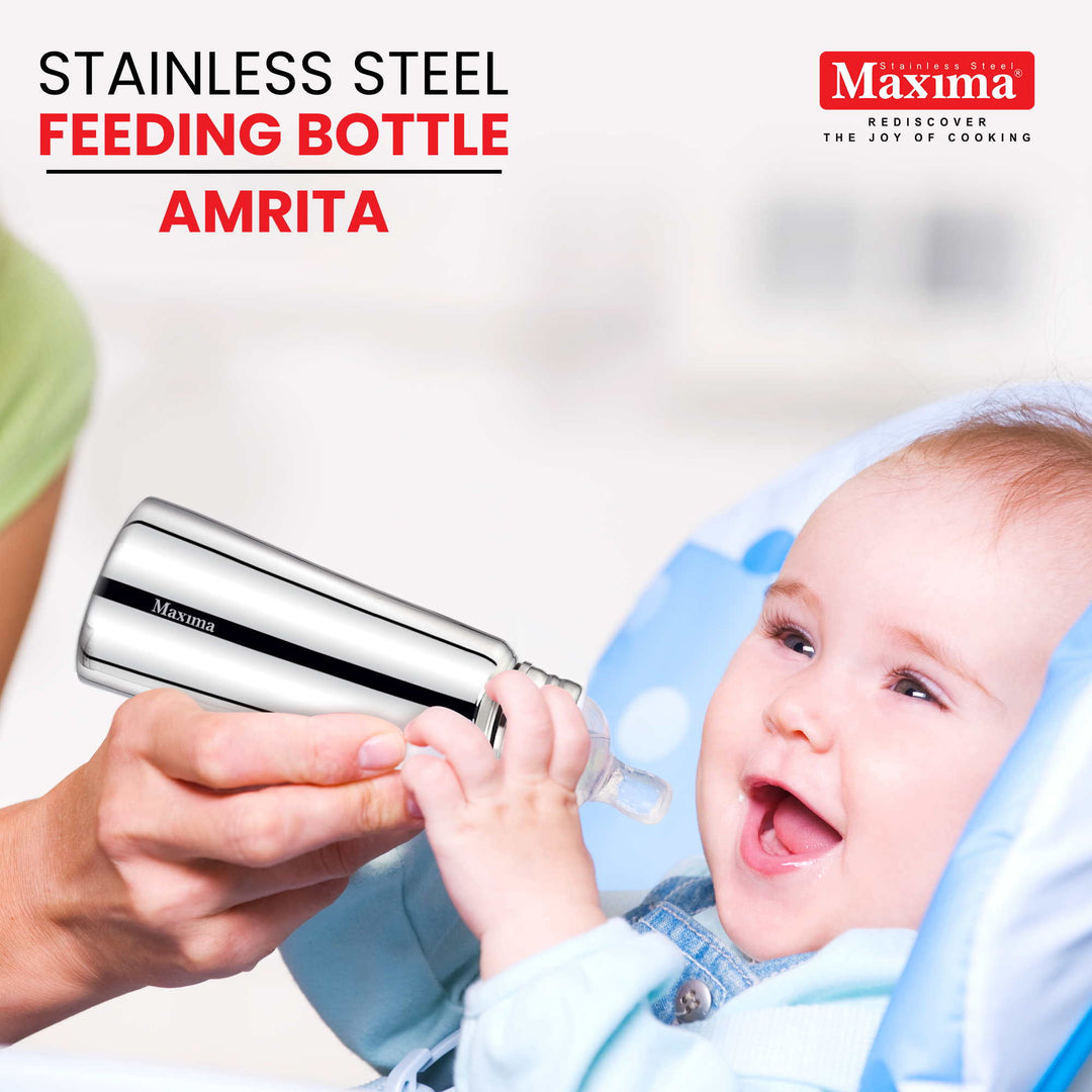 Maxima Amrita Stainless Steel Baby Feeding Bottle