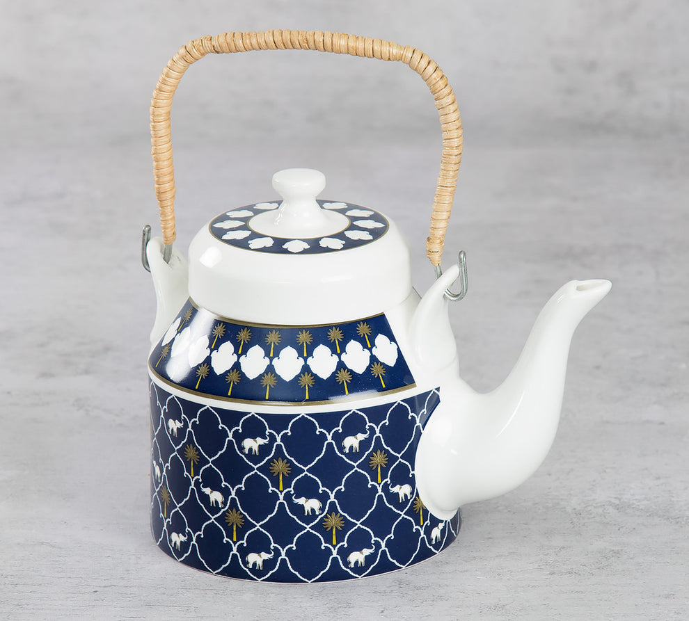 Claycraft India Circus Ivory Parade Fantasy Desi Kettle 1Pc (1000ml)
