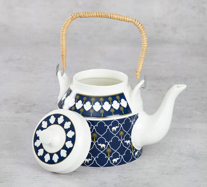 Claycraft India Circus Ivory Parade Fantasy Desi Kettle 1Pc (1000ml)