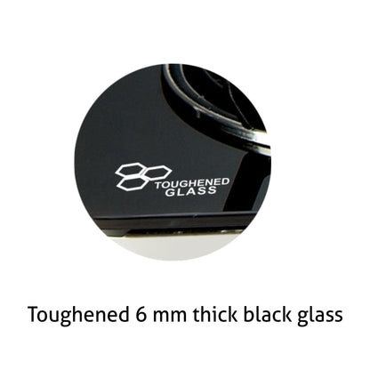 4 Burner Glass Gas Stove with Brass Burners 60CM (1041 GT BB)