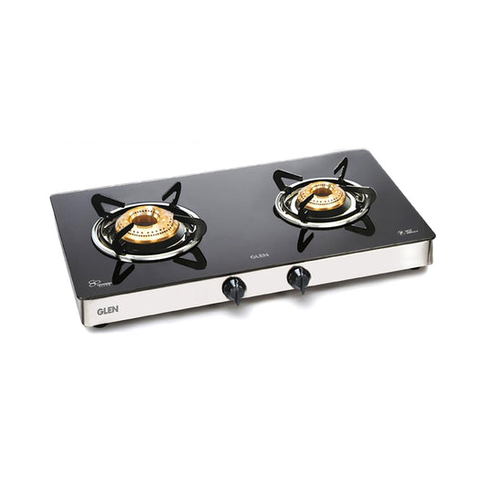 GLEN Glen D/Burner LPG Gas Stove (CT1024GTXLBB)