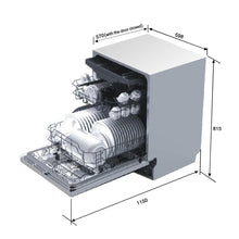 Built-in-Dishwasher 14 Place Setting SS Panel Electronic Controls  (DW7721J)