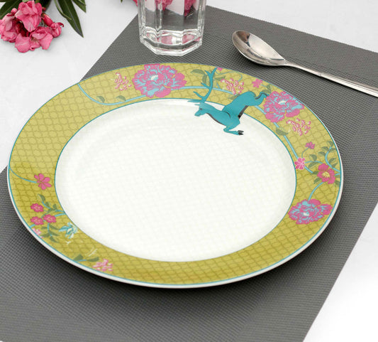 Claycraft India Circus Nature Essence Paradise Dinner Plate 10.5" 1 Piece (26.6 Cm)
