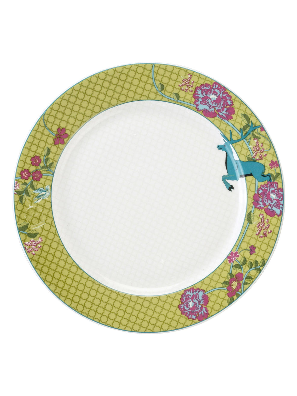 Claycraft India Circus Nature Essence Paradise Dinner Plate 10.5" 1 Piece (26.6 Cm)