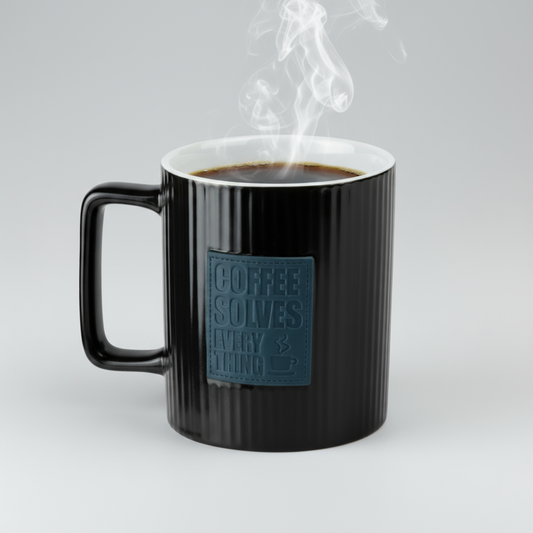 Claycraft Kaffa Pebble ceramic Milk/Coffee Mug 1 Piece (400ml)