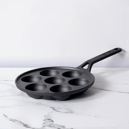 Meyer Pre Seasoned Cast Iron Appam Pan (20cm)