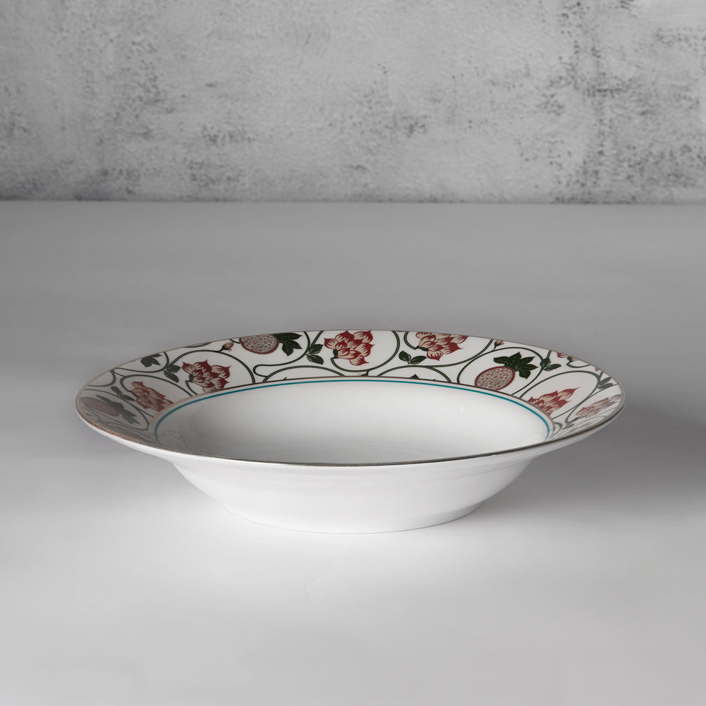 Claycraft India Circus Blushed Orchard Set of 2 Pasta Plate (Set of 2)