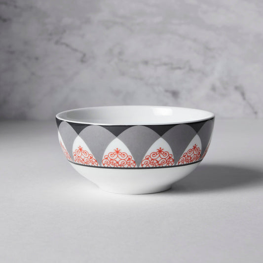 Claycraft India Circus Onyx elegance Katori/ Bowl 10cm 1 Piece (220ml, 10cm)