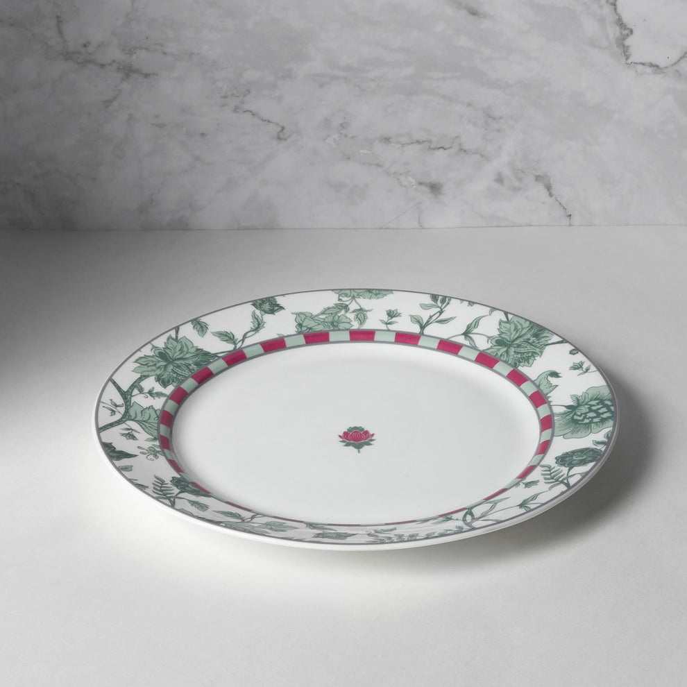 Claycraft India Circus Sage Luxe Dinner Plate 10.5" (1 Pieces)