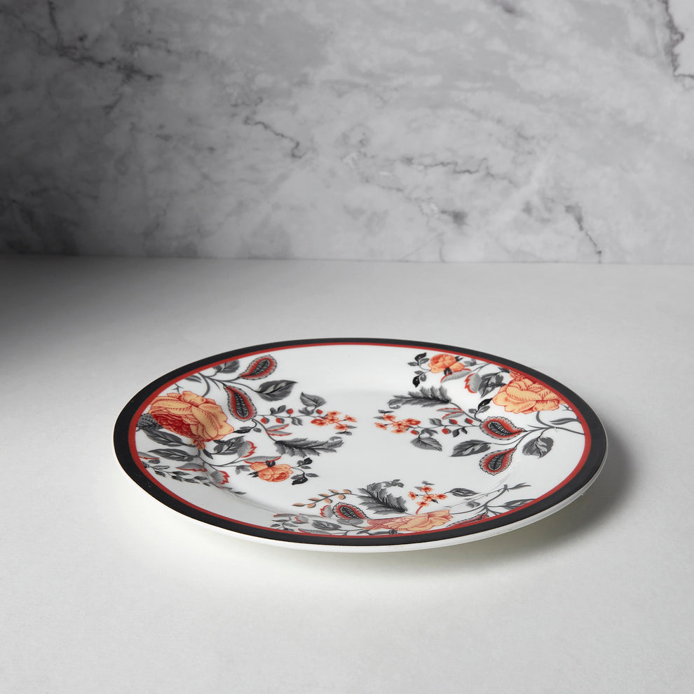 Claycraft India Circus Onyx elegance Dinner Side Plate 7" 1 Piece (18.5 Cm)