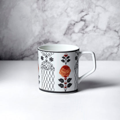 Claycraft India Circus DIRECTOR Onyx elegance Coffee Mug Set of 6 (200ml)