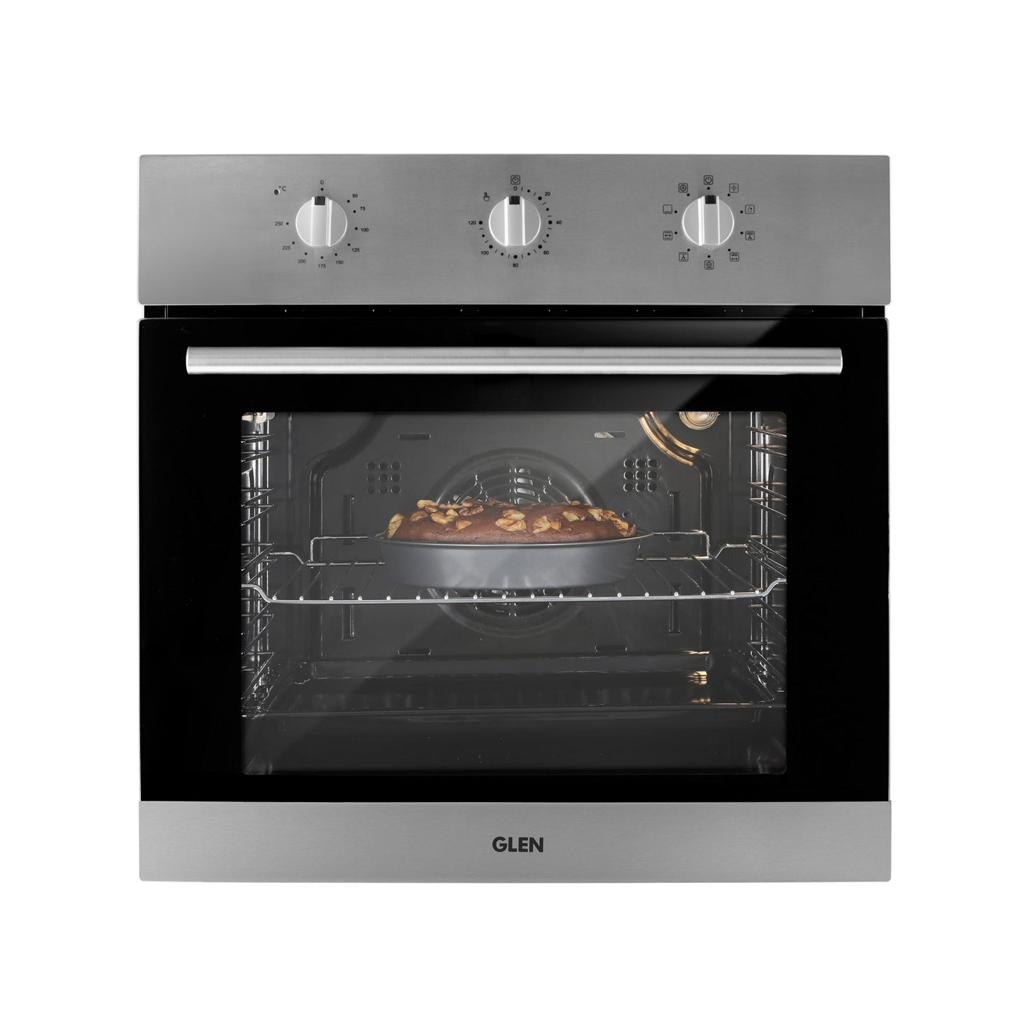 Built in Oven Motorised Rotisserie Turbo Fan 70Ltr with 9 Multi-functions (651MRTSS)