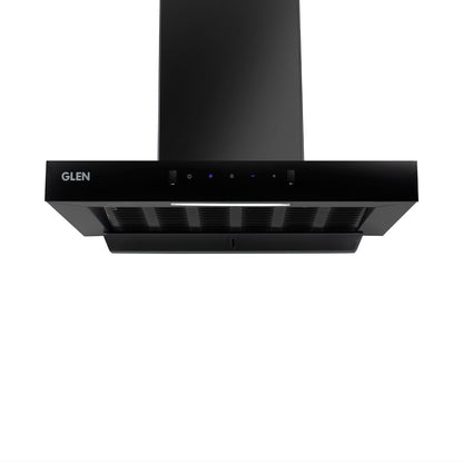 Auto Clean Slim Filter less Kitchen Chimney with Motion Sensor 60/90cm, 1200 m3/h (6052 SLIM BL AC)