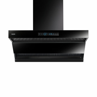 Auto Clean Chimney with Double Draft Suction, Inverter Technology, BLDC Motor 60/75/90cm 1400 m3/h - Black (CH 6076 AC)