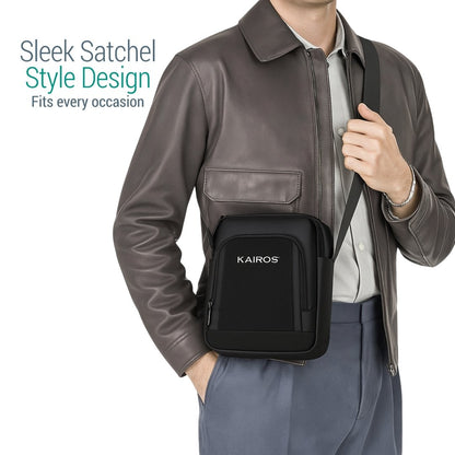KAIROS Swift Sling Bag – Unisex Shoulder Bag | Unisex Traveller friendly backpack | ideal for travel, work & casual outings