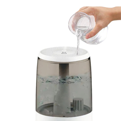 KAIROS Hydro Mist Pro | Home Humidifier with 3.5L Tank, 360° Mist Nozzle & Cold Steam