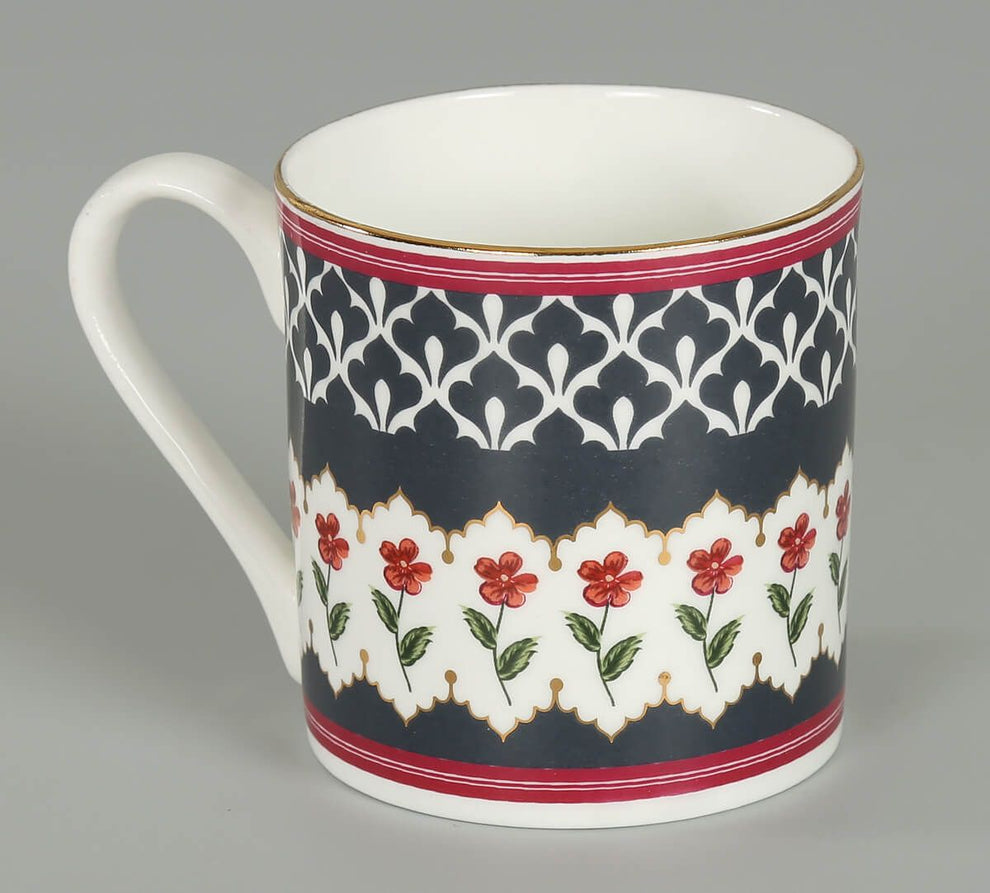 Claycraft India Circus Gruidae's Trance Coffee & Tea Mug Set of 6 (210ml)