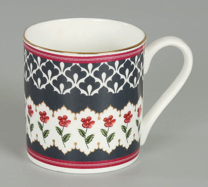 Claycraft India Circus Gruidae's Trance Coffee & Tea Mug Set of 6 (210ml)