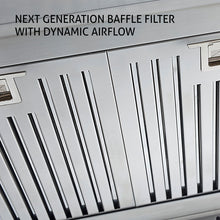 Kitchen Chimney with Touch Sensor, Baffle Filter 60cm 1250 m3/h - Silver (6078 TS)