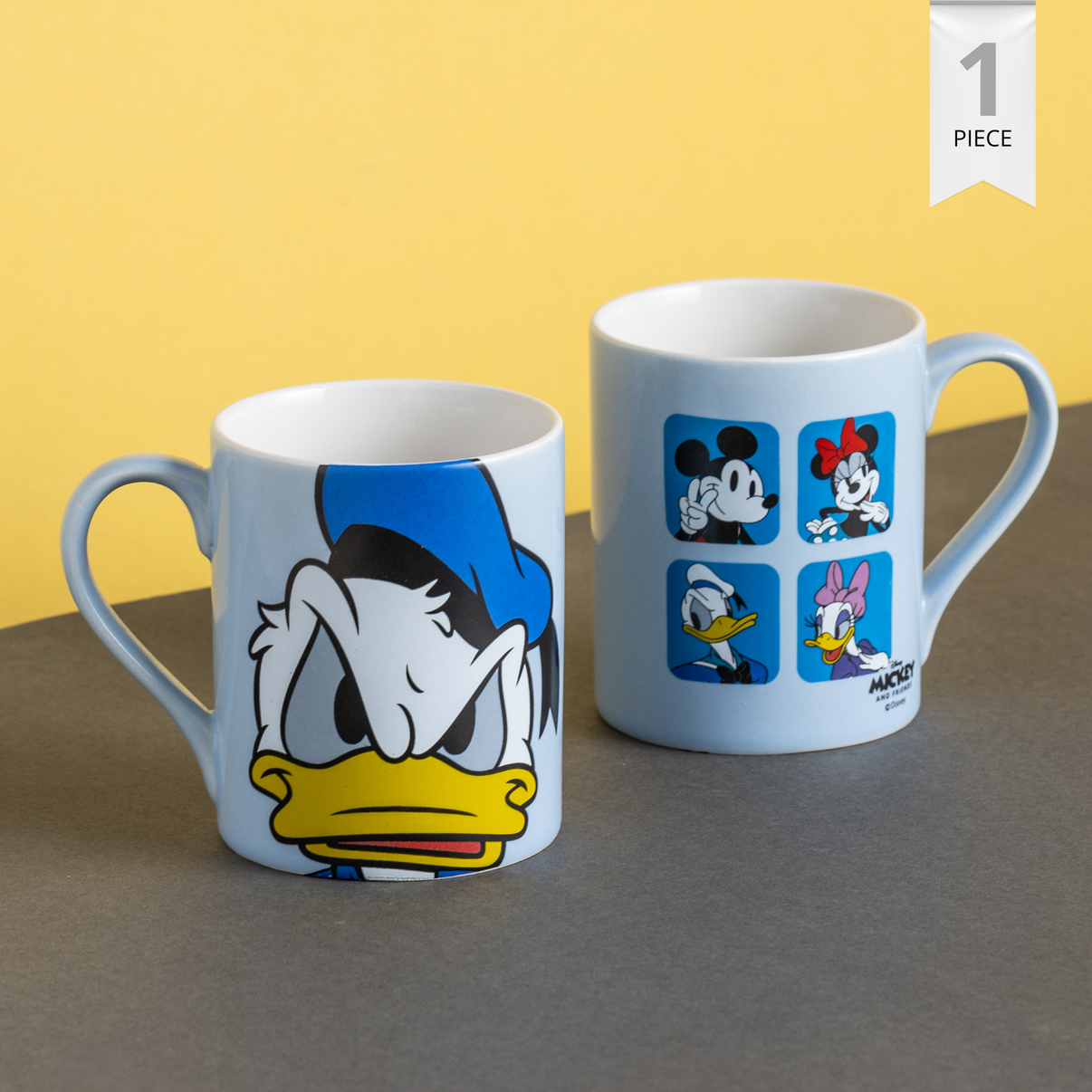 Claycraft Disney's Donald Duck Swing Pebble Coffee & Milk Mug 1 Piece (330ml)