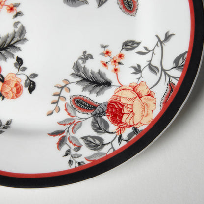 Claycraft India Circus Onyx elegance Dinner Side Plate 7" 1 Piece (18.5 Cm)