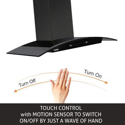 Chimney Hood 6025 Auto Clean 90 Black