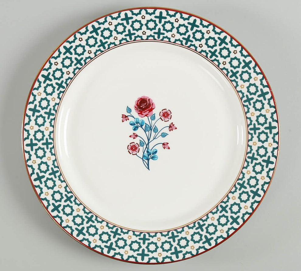 Claycraft India Circus Marine Opulence Dinner Set of (20 Pieces) For Family of 6