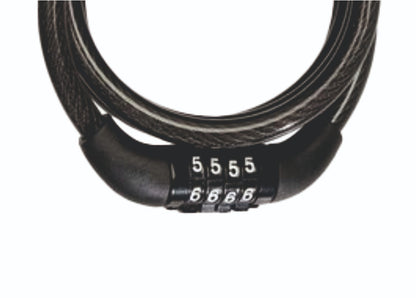 KAIROS Anti-Theft Combination Lock | Heavy-Duty 4-Digit Security Lock for Bikes, Cycles, Helmets & Luggage | Weather-Resistant & Portable