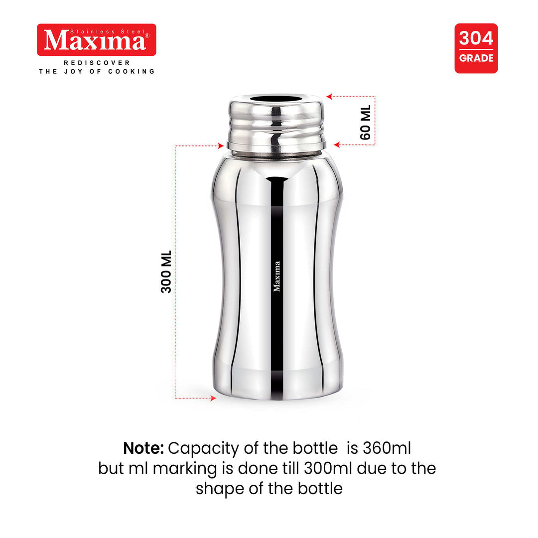 Maxima Amulya Stainless Steel Baby Feeding Bottle