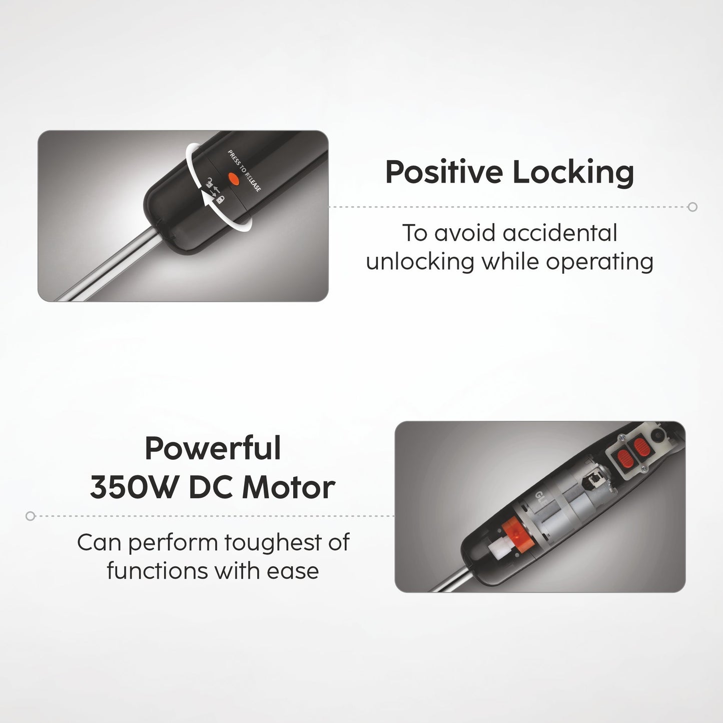 Electric Turbo Hand Blender Chopper 350W - (SA4063HBCH)