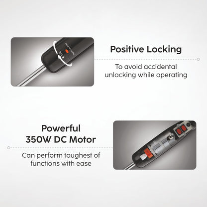 Electric Turbo Hand Blender Chopper 350W - (SA4063HBCH)