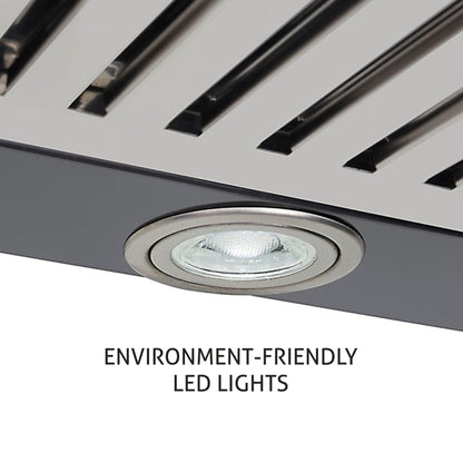 Island Kitchen Chimney Touch Sensor Italian Motor Baffle filters 90cm 1250 m3/h (6052 TS IS)