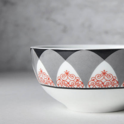 Claycraft India Circus Onyx elegance Katori/ Bowl 10cm 1 Piece (220ml, 10cm)